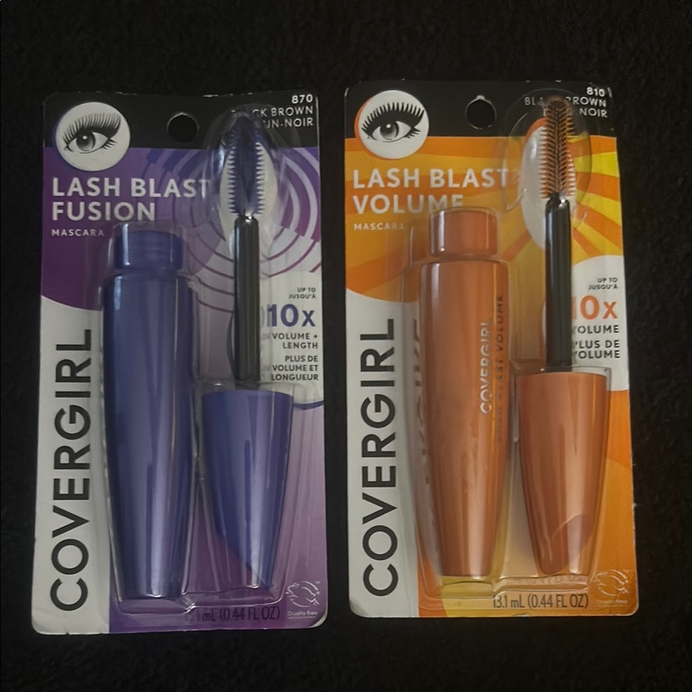 COVERGIRL Lash Blast Fusion Purple & Volume Orange Mascara Duo